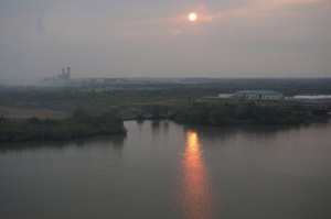 Sunrise on the Saigon River