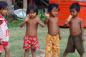 Our village welcoming committee