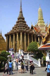 The Outer Court has most of the government buildings and temple. Still, quite ornate!