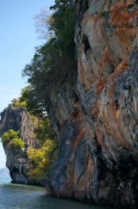 Some of the rock formations reminded me of the San Juan Islands...