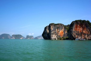 Approaching James Bond Island