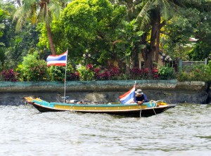 Doing a little fishing in the canals...