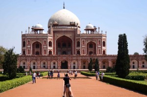 Humayun's Tomb -- amazing architecture and quite a complex.