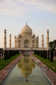 The iconic Taj shot -- evening version