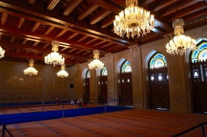 The ladies' prayer hall. Kinda nice.