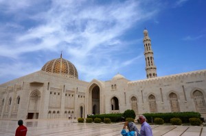 All the sandstone for the mosque came from India.