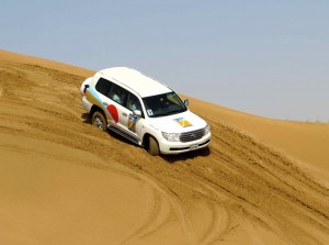 Zooming around the dunes!