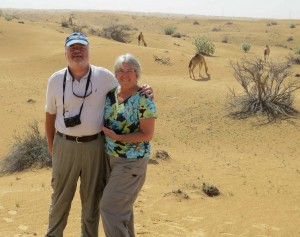 Deb, Glen, and Camels!