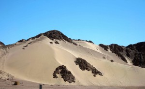 ... to white sandstone and drifting white sands. Amazing!