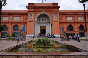 The Egyptian Museum, right on Tahrir Square, right next to...