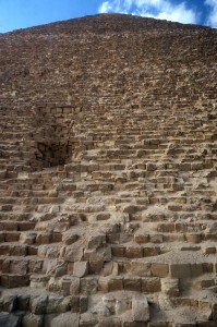 Until recently, people were actually allowed to climb the pyramids. Would you?