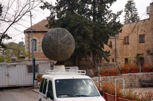 I thought the world's largest ball of twine was supposed to be in Kansas. Maybe it is on temporary loan in Jerusalem?