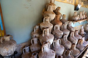 The underwater archeological museum has a world class collection of amphoras...