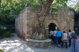 The Church of Mary (near Ephesus). Lots of pilgrims!