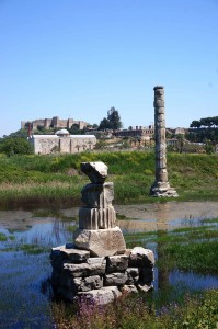 All that's left of the Temple of Artemis. A bit of a letdown after Ephesus...