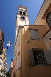 Having said that, we had to stop at the Church of St. Spyridon who is the patron saint of the island because of an annual ritual...