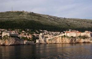 A parting shot of Dubrovnik