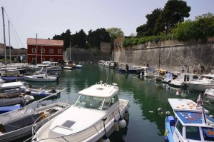 The boat basin in Zadar