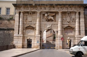 Entering the 16th century Venetian Land Gate