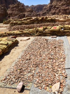 Lots of archeological digs still going on in Petra. This looks like a fun summer project for some young student!