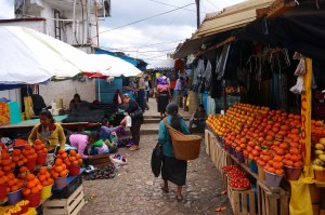 Strolling through the market, wanting to take a few photos.