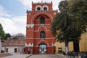 An ex-Jesuit church and monastery. Many of the churches were abandoned -- whether do to ejection of the orders or taxation during the time of Benito Juarez. They have become schools, hotels, shops, etc.