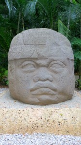 The Olmecs had features that don't appear to have migrated to any of the other Mayan people.