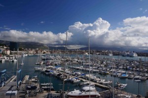 Looking out over the marina. One of the better managed marinas I have seen.