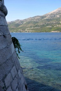 The channel between Korcula and the mainland is very narrow and is a major north-south trade route. You can probably guess why this stretch of water was fought over many times.