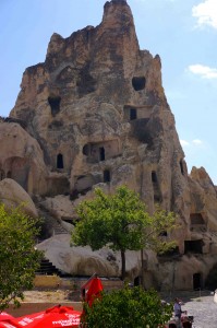 The monastery in the Goreme Open Air Museum.