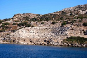 The amphitheater from the water