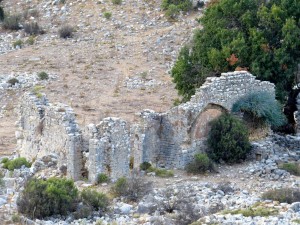 Lots of ruins in the area.