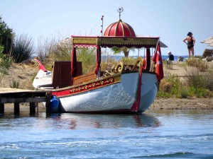 An Ottoman style boat. Deb wants one for the island!