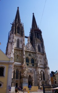 The Church of Saint James, which dates back to the 12th Century. A real blend of Romanesque and Gothic architecture.