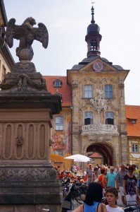 Another view of the Old City Hall (Rathaus)