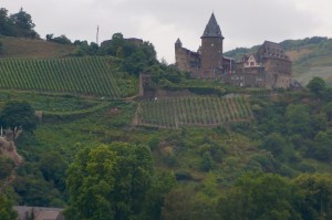 Most of the castles were at least partly destroyed by the various invaders/conquerors that passed through here. Some have been lovingly restored and turned into hotels -- like this one!