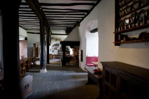 The interior of the castle, while mostly filled with reproductions, gives a real sense of what life in the castle may have been like.