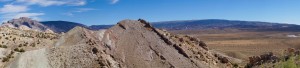 After the quarry, we took we hiked one of the trails to see some examples of fossils in situ!