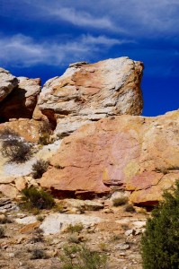 Some amazing colors in the canyons.