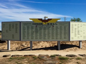 The Honor Roll recognizes the Japanese Americans who served in the US military during WWII. A sad chapter in our history...