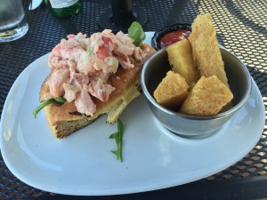 You can't spend any time in New England without enjoying a lobstah roll!