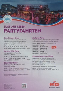 ♫ Partyfahrten in the haus tonight; everybody's going to have a good time! ♫