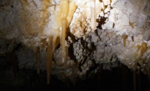 Baby stalagtites!