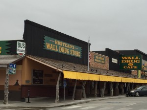 The next day, we were heading to the Badlands. On the way, we had to stop at Wall Drug -- the Midwest answer to South of the Border on the East Coast. 