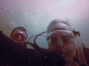 Underwater selfie!